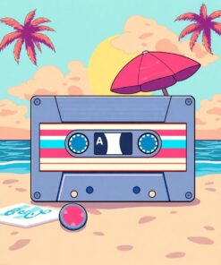 Audio Tape Paint Numbers