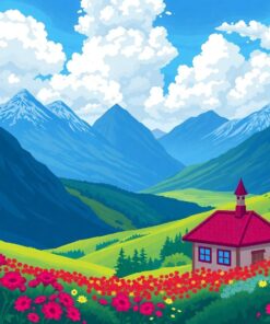 Lagoon Horror Paint Numbers