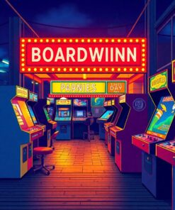 Arcade Glow Paint Numbers