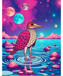 Lagoon Wader Paint Numbers