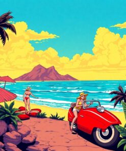 Danger Paradise Paint Numbers