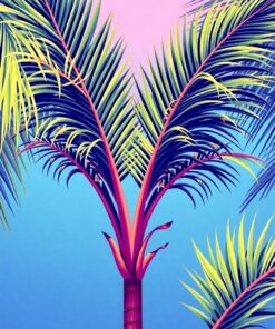 Palm Frond Paint Numbers