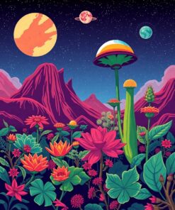 Extraterrestrial Botany Paint Numbers