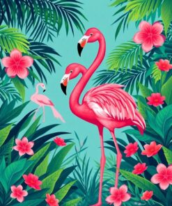 Jungle Scene Paint Numbers