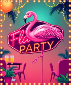 Party Sign Paint Numbers