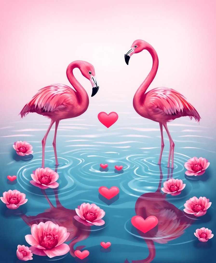 Water Heart Paint Numbers Water Heart Paint Numbers