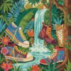 Retro Footwear Jungle Trek Paint By Numbers