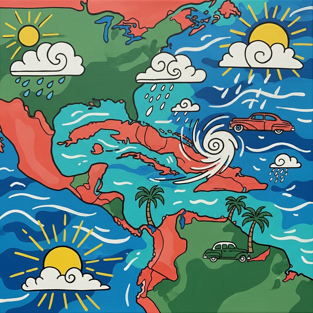 retro-havana-weather-map-paint-by-numbers-kit-vintage-art