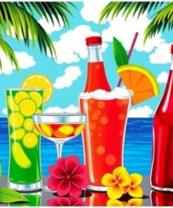 Drink Mixer Paint Numbers