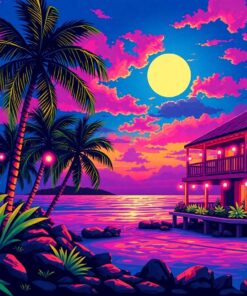 Solstice Lights Paint Numbers