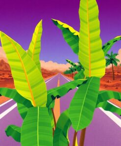 Banana Leaves Paint Numbers