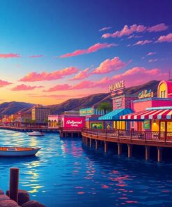 Hollywood Shores Paint Numbers