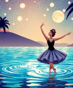 Water Ballet Paint Numbers