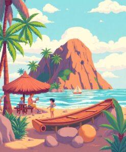 Animation Art Paint Numbers