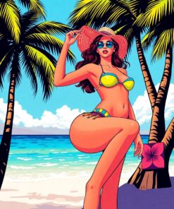 Bikini Campaign Paint Numbers