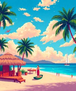 Holiday Sky Paint Numbers