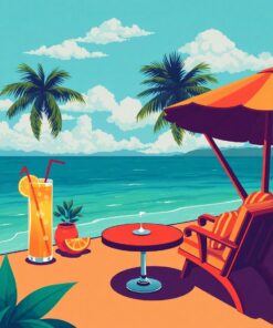 Lounge Drink Paint Numbers