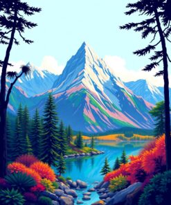 Peak Oasis Paint Numbers