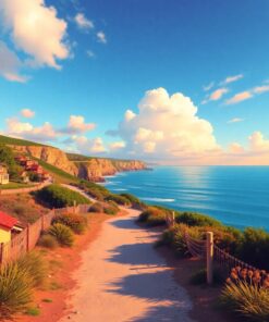 Shore Path Paint Numbers