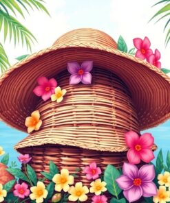 Spring Hat Paint Numbers