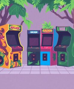 Jungle Arcade Paint Numbers