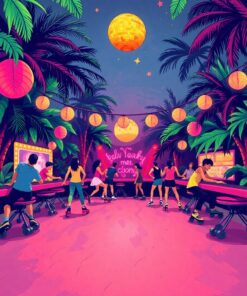 Roller Rink Paint Numbers