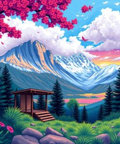 Ticket Booth Paint Numbers