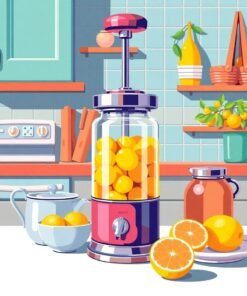 Citrus Press Paint Numbers