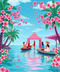 Blossom Ceremony Paint Numbers