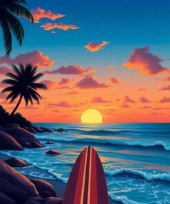 Ocean Horizon Paint Numbers