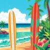 Tropical Shores Paint Numbers