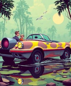 Swamp Patrol Paint Numbers