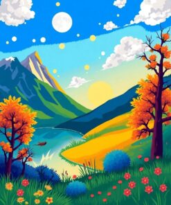 Movie Poster Paint Numbers