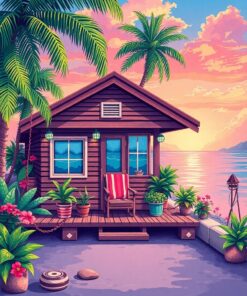 Shoreline Shack Paint Numbers