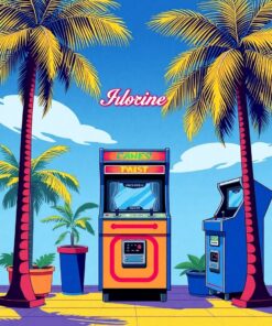 Under Palms Paint Numbers