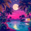 Palm Oasis Paint Numbers