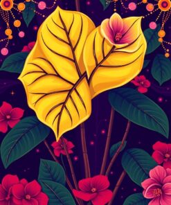 Gold Leaf Paint Numbers