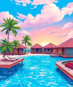 Atoll Escape Paint Numbers