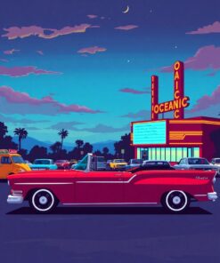 Auto Theater Paint Numbers