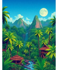 Rainforest Trek Paint Numbers