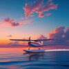 Seaplane Dusk Paint Numbers