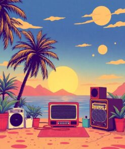 Sound Oasis Paint Numbers