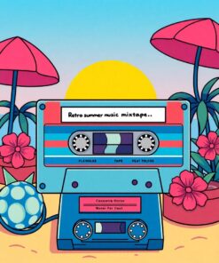 Music Mixtape Paint Numbers