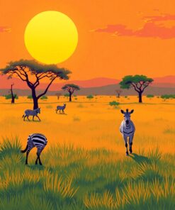 Savannah Pursuit Paint Numbers