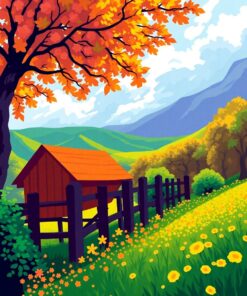 Ocean View Paint Numbers