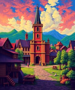 Bridge Nights Paint Numbers