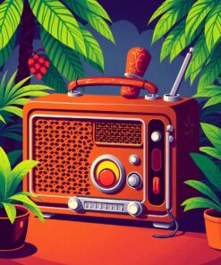 Radio Mystery Paint Numbers