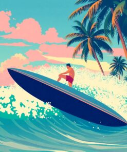 Cinema Surf Paint Numbers