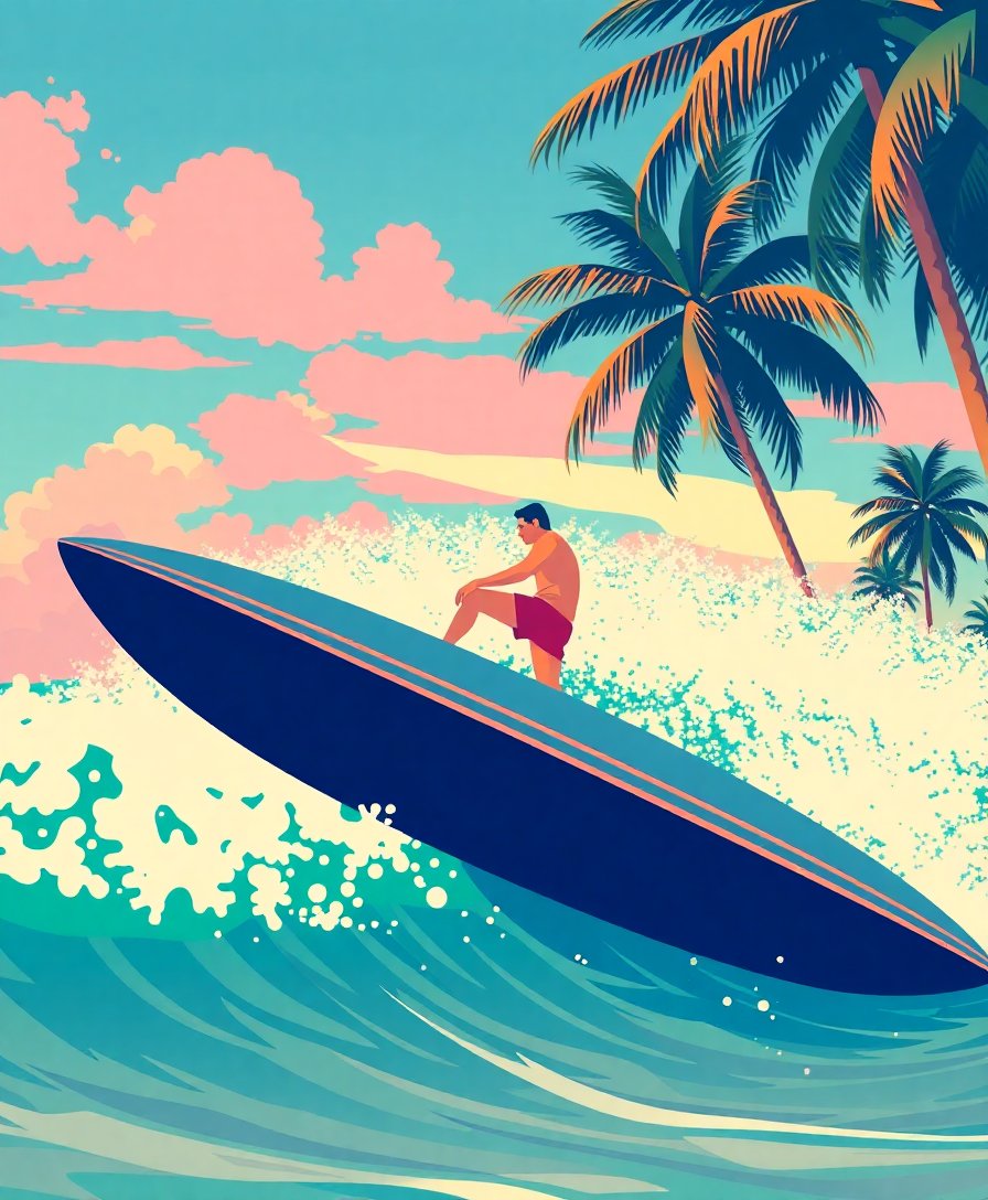 Cinema Surf Paint Numbers Cinema Surf Paint Numbers