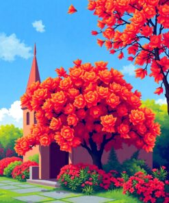 Resort Cabin Paint Numbers